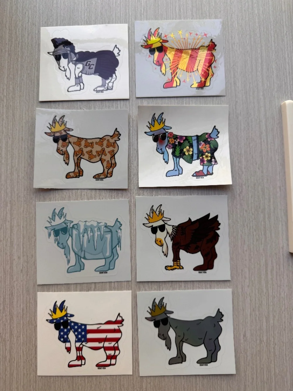 GOAT STICKER SET